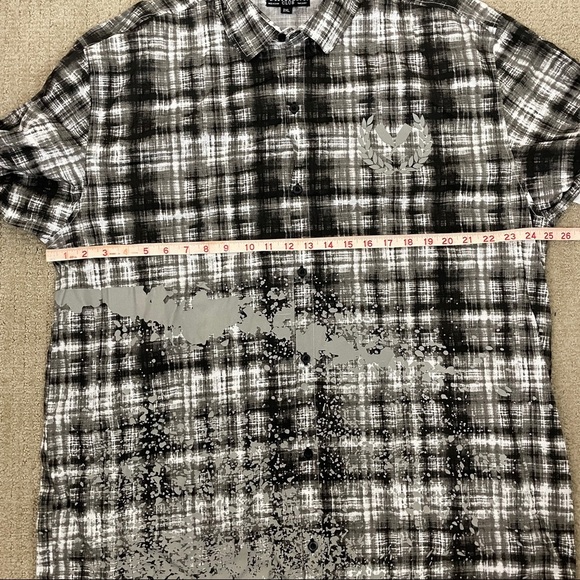CHXXRS Club Long Sleeve Button Up Shirt Size XXL - Picture 9 of 11
